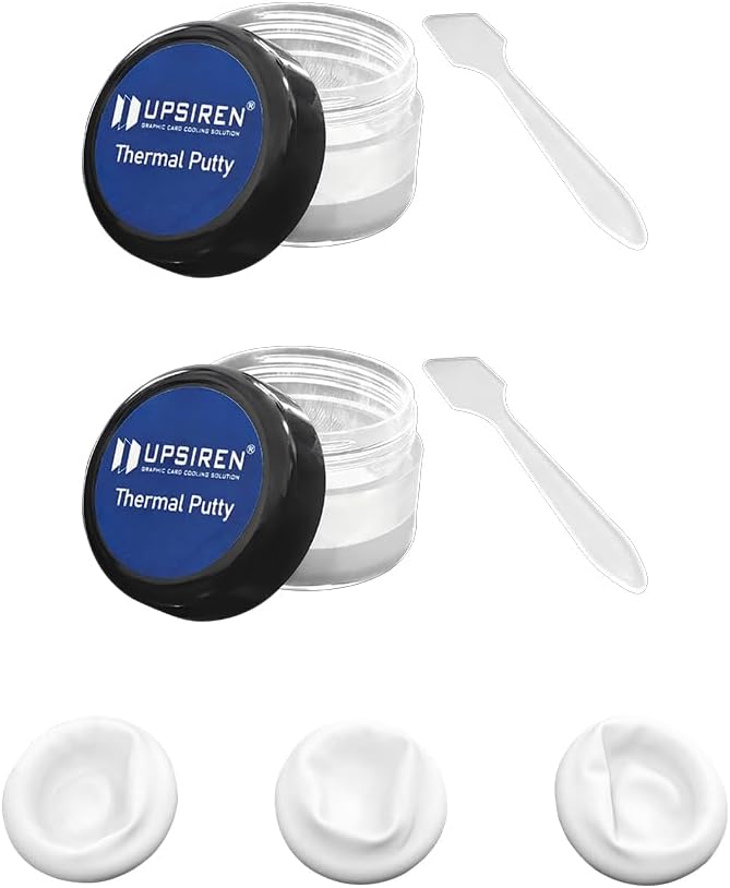 UPSIREN UTP-X Ultra 16.8w/mk Thermal Putty for VGA GPU IC Processor Rapid Cooling Thermal Pad Replacement Heat Blocking Putty (100g) - Image 1
